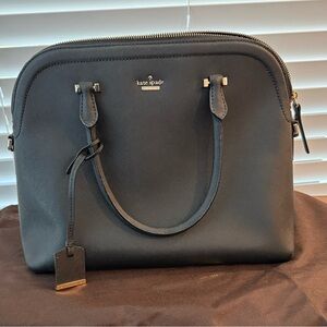 Kate Spade Black Leather Satchel